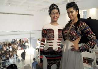 Sunny Leone feels honoured to walk the ramp with... Sunny Leone feels honoured to walk the ramp with...