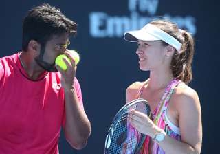 Leander Paes-Hingis crash out after loss in mixed... Leander Paes-Hingis crash out after loss in mixed...
