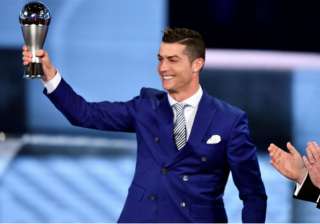 Cristiano Ronaldo wins FIFA's player of the year... Cristiano Ronaldo wins FIFA's player of the year...