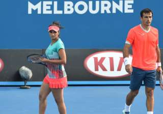 Australian Open: Sania Mirza-Ivan Dodig storm... Australian Open: Sania Mirza-Ivan Dodig storm...
