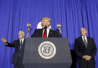 Donald Trump speaks at the Homeland Security... Donald Trump speaks at the Homeland Security...