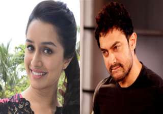 Shraddha Kapoor and Aamir Khan - India TV Shraddha Kapoor and Aamir Khan - India TV