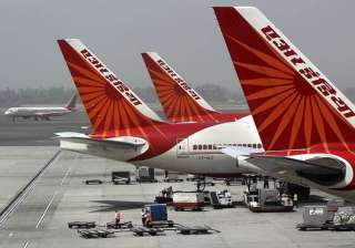 Air India aircraft parked at the Delhi airport.... Air India aircraft parked at the Delhi airport....