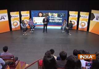 India TV debates nationalism and the... India TV debates nationalism and the...
