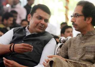 Devendra Fadnavis with Uddhav Thackeray Devendra Fadnavis with Uddhav Thackeray