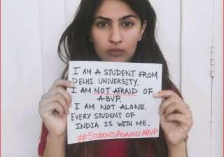 Gurmehar Kaur - India TV Gurmehar Kaur - India TV