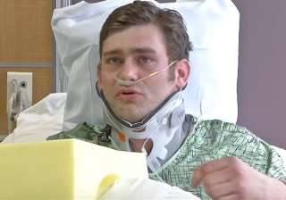 Ian Grillot who risked his life to save Indian... Ian Grillot who risked his life to save Indian...