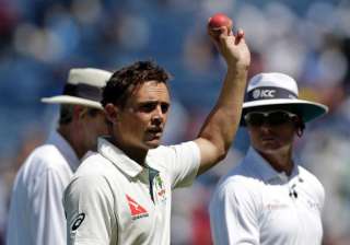 Aussie left-arm spinner Steve O'Keefe grabbed a... Aussie left-arm spinner Steve O'Keefe grabbed a...