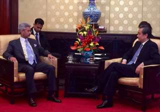 S Jaishankar meets Chinese Foreign Minister Wang... S Jaishankar meets Chinese Foreign Minister Wang...