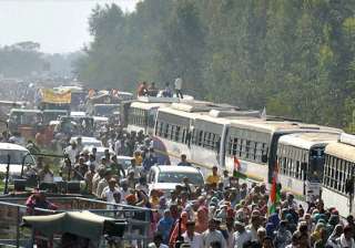 The Jat agitation completed 31 days on Tuesday -... The Jat agitation completed 31 days on Tuesday -...