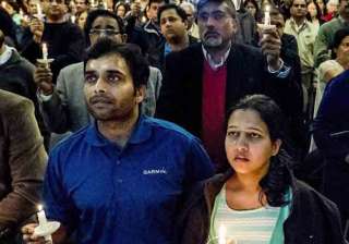 A vigil was held to celebrate life of Srinivas... A vigil was held to celebrate life of Srinivas...