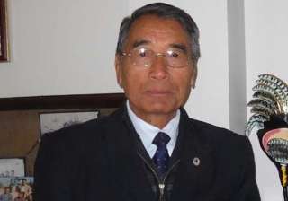 Shurhozelie Liezietsu sworn in as Nagaland CM -... Shurhozelie Liezietsu sworn in as Nagaland CM -...