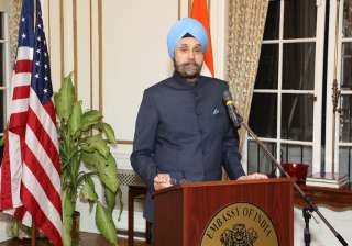 Indian envoy Navtej Sarna met Donald Trump in... Indian envoy Navtej Sarna met Donald Trump in...