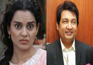 Kangana Ranaut and Shekhar Suman - India TV Kangana Ranaut and Shekhar Suman - India TV