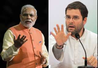 Narendra Modi and Rahul Gandhi Narendra Modi and Rahul Gandhi