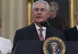 Rex Tillerson sworn in as Secretary of State -... Rex Tillerson sworn in as Secretary of State -...