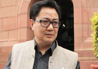 ‘Who’s polluting her mind?’: Kiren Rijiju... ‘Who’s polluting her mind?’: Kiren Rijiju...