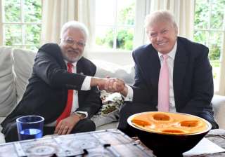 Shalabh Kumar with Trump Shalabh Kumar with Trump