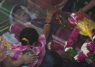 Srinivas was shot dead by a US Navy veteran at a... Srinivas was shot dead by a US Navy veteran at a...