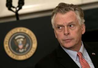 Virginia Governor Terry McAuliffe - India TV Virginia Governor Terry McAuliffe - India TV