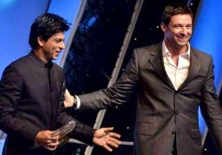 Hugh Jackman and Shah Rukh Khan - India TV Hugh Jackman and Shah Rukh Khan - India TV