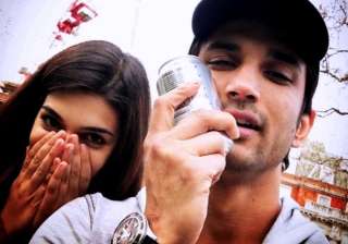 Sushant Singh Rajput and Kriti Sanon Sushant Singh Rajput and Kriti Sanon