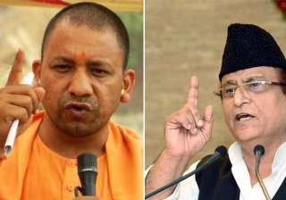 Yogi Adityanath and azam Khan - India TV Yogi Adityanath and azam Khan - India TV