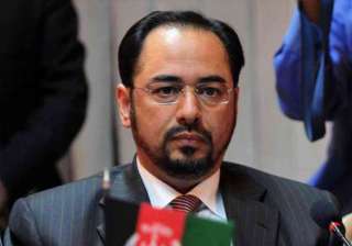 File pic of Afghan Foreign minister Salahuddin... File pic of Afghan Foreign minister Salahuddin...