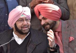 Captain Amarinder Singh, Navjot Sidhu - India TV Captain Amarinder Singh, Navjot Sidhu - India TV