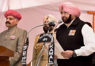Punjab CM Amarinder Singh has kept Home Affairs... Punjab CM Amarinder Singh has kept Home Affairs...