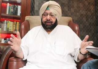 File pic of Punjab CM Captain Amarinder Singh -... File pic of Punjab CM Captain Amarinder Singh -...