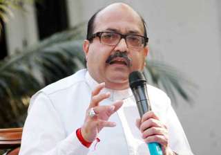 File pic of expelled Samajwadi Party leader Amar... File pic of expelled Samajwadi Party leader Amar...