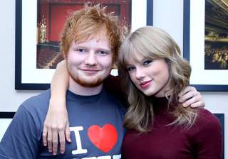 Ed Sheeran, Taylor Swift - India TV Ed Sheeran, Taylor Swift - India TV