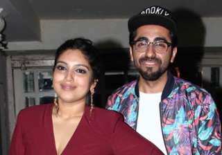 Ayushmann, Bhumi - India TV Ayushmann, Bhumi - India TV