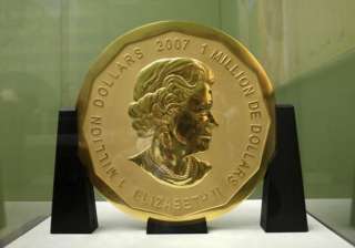 Robbers flee with 100kg gold coin from Berlin... Robbers flee with 100kg gold coin from Berlin...
