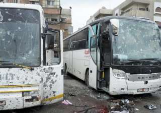 Rebels claim responsibility for twin Damascus... Rebels claim responsibility for twin Damascus...