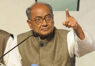 File pic of Congress leader Digvijaya Singh -... File pic of Congress leader Digvijaya Singh -...