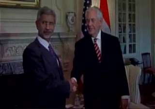 Jaishankar meets US Secretary of State Tillerson... Jaishankar meets US Secretary of State Tillerson...