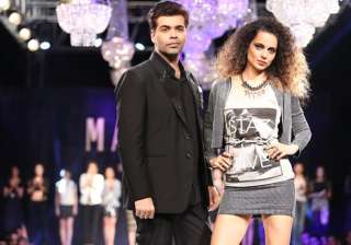 Karan johar, kangana ranaut - India TV Karan johar, kangana ranaut - India TV
