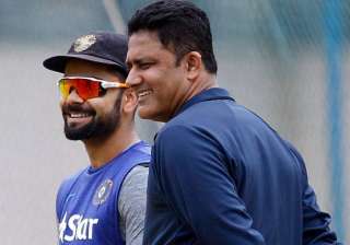 Anil Kumble's term ends with the conclusion of... Anil Kumble's term ends with the conclusion of...