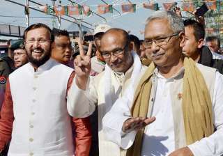 BJP-led govt wins floor test in Manipur, Biren... BJP-led govt wins floor test in Manipur, Biren...