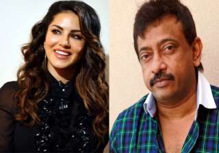 Sunny Leone and Ram Gopal Varma Sunny Leone and Ram Gopal Varma