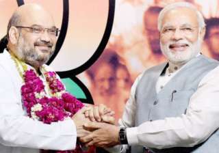 Narendra Modi with Amit Shah Narendra Modi with Amit Shah