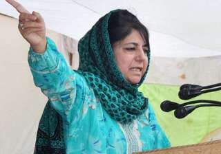 File pic of Mehbooba Mufti - India TV File pic of Mehbooba Mufti - India TV