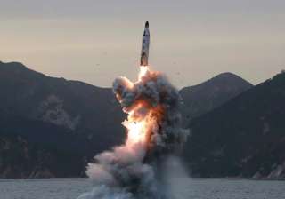 Representational pic - N Korea's latest missile... Representational pic - N Korea's latest missile...
