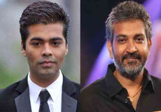 Karan Johar, S S Rajamouli - India TV Karan Johar, S S Rajamouli - India TV