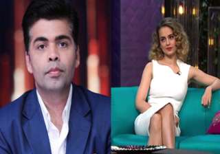 Karan targets Kangana - India TV Karan targets Kangana - India TV