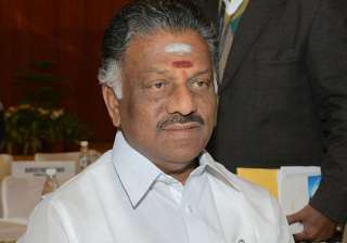 File pic of O Panneerselvam - India TV File pic of O Panneerselvam - India TV