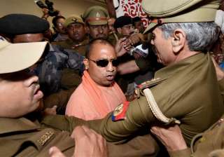 Yogi Adityanath will be sworn in as UP CM today -... Yogi Adityanath will be sworn in as UP CM today -...