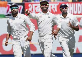 File pic - Rahane with teammate celebrate the... File pic - Rahane with teammate celebrate the...